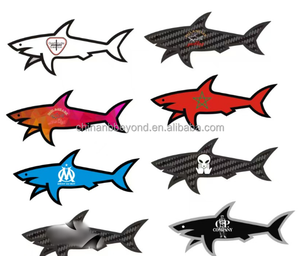 26 autocollants 3D étanches Paul Et Shark pour la décoration de tablettes, téléphones portables, réfrigérateurs, bagages, CP Jul Omerta Vrunk Shark Sticker - Product Image 2
