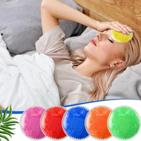 Compresse chaude/froide personnalisée OEM en billes de gel 10 cm pour le soulagement des maux de dents, la réduction des rougeurs et des gonflements du visage