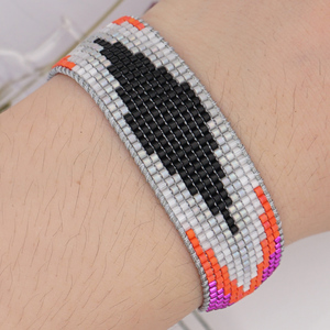 Nuovi <span class=keywords><strong>Braccialetti</strong></span> Unisex Ximang 2026 Fatti a Mano <span class=keywords><strong>con</strong></span> <span class=keywords><strong>Perline</strong></span> Intrecciate Regolabili per Anniversario Stile Religioso Bohémien - Product Image 3