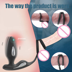 Männliches multifunktion ales <span class=keywords><strong>Anal</strong></span> gerät, Mehr punkts timulation, 65 Minuten Arbeitszeit für Schlafzimmer Verwenden Sie <span class=keywords><strong>Anal</strong></span> Plug für Männer - Product Image 3