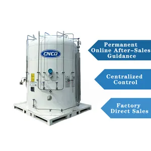 Tanque criogênico móvel do armazenamento do nitrogênio líquido 1000L Asme micro tanque maioria Empresa