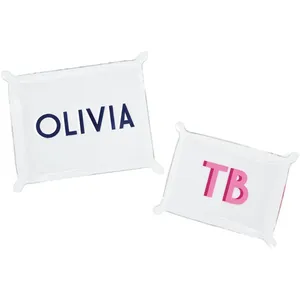 Plexi Rectangular <span class=keywords><strong>Bandeja</strong></span> DE PRESENTACIÓN DE CAFÉ decorativa <span class=keywords><strong>Bandeja</strong></span> de servicio transparente Vidrio plexy - Product Image 6