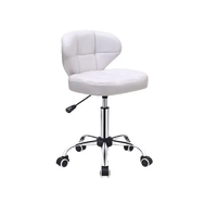 Fournisseur vérifié, chaise de bureau en cuir de conception moderne bon marché, chaise d'école de travail pour le personnel, chaise d'étude pour étudiants
