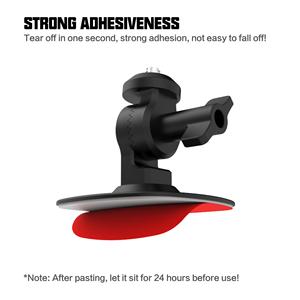 Soporte de casco adhesivo de rotación Flexible de 180 grados Base extensible de skateboarding para <span class=keywords><strong>Insta360</strong></span> X4 X3 X2 GoPro 13 12 11 10 9 8 - Product Image 2