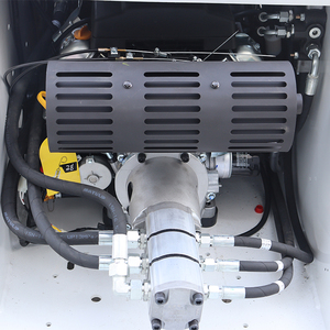 Cultivateur rotatif chenillé chinois, motoculteur compact, petites chargeuses compactes à bas prix - Product Image 3