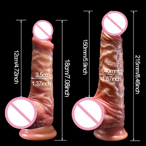FairyKiss Dildo Silikon Lembut Penis Artifisial Realistis Anal Plug Alat Bantu Seks Dewasa Mainan Seks Wanita Masturbator Vagina untuk Wanita - Product Image 1