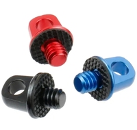 Mini adaptateur de sangle d'épaule pour appareil photo, vis 1/4-20 pouces, vis de poignée 3/8 pouces, pour vis 1/4-20 pouces