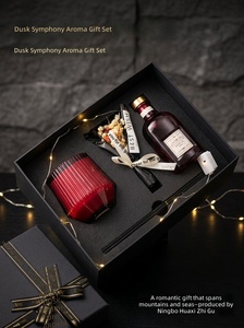 Coffret Cadeau Luxe Fait Main Élégant Parfum Glycine Bougie Parfumée Rose Éternelle Diffuseur à Bâtonnets Parfum Durable Maison - Product Image 2