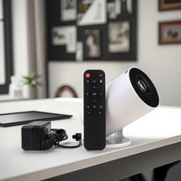 Vidéoprojecteur Portable HY300 Pro+ 2025 Android 11, 170 Ansi Lumens, 720p, Wi-Fi, Fonction Miroir d'Écran