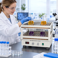 Agitateur orbital numérique double couche Cenlee à vitesse réglable et minuterie, mélangeur de flacons haute capacité pour la préparation d'échantillons en laboratoire