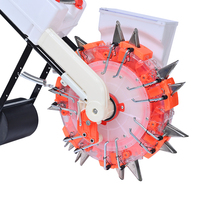 Semoir manuel à pousser haute performance pour applications agricoles – Semoir mécanique pour maïs et légumes