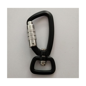 Aviation aluminum swivel ring, various specifications, draw rope, pet hook, 7075 material carabiner, rock climbing master lock