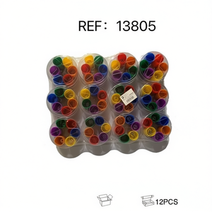 Set di pennarelli colorati, 12 pezzi, colori assortiti, giocattoli da disegno per bambini, forniture artistiche - Product Image 3