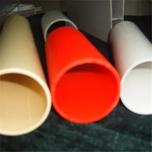 Tube en plastique dur coloré de 15 m, tube ABS en PVC