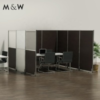 Cloisons de bureau modulaires multifonctionnelles en bois, à prix abordable, pour écoles, bureaux à domicile et supermarchés – Installation facile