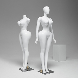 Mannequins de présentation en <span class=keywords><strong>plastique</strong></span> bon marché, corps entier, BBL, corps galbé, Instagrammable, peinture dorée, mannequins féminins de corps entier - Product Image 5
