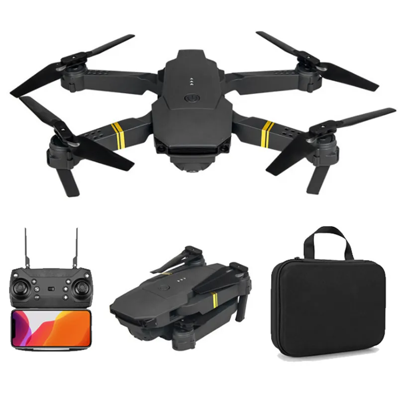 E58 Foldable WIFI FPV Wide Angle HD Camera Quadcopter RC Mini Drone with HD Camera drone