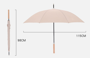 Xương ô dù tự động biểu tượng tùy chỉnh Kinh doanh Quà Tặng Mặt trời mưa mái vòm ô dài xử lý thẳng quá khổ vàng ô dù - Product Image 5