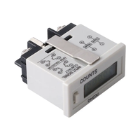 NAIDIAN Compteur à 6 chiffres/8 chiffres DHC3J DC12V 24VDC LCD Compteur d'accumulateurs industriels