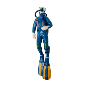 Figura Miniatura de Mergulhador em PVC para Paisagismo de Aquário, Estilo de Decoração para Tanque de Peixes, Vendas Diretas de Fábrica - Product Image 1