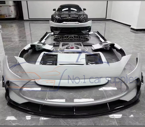 Kit de carrosserie en résine, pare-chocs avant, capot arrière et spoiler, adapté à Mercedes Benz <span class=keywords><strong>AMG</strong></span> <span class=keywords><strong>GT</strong></span> GTS - Product Image 2