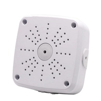 Cámara domo de seguridad de vigilancia de montaje en techo de plástico, caja de conexiones CCTV para Cctv, caja de conexiones pequeña resistente al agua, Cable oculto