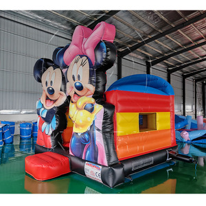 Hot bán phim hoạt hình chuột trẻ em lâu đài chơi nhảy bouncy nhà Inflatable bouncers với Blower thương mại Inflatable lâu đài - Product Image 6