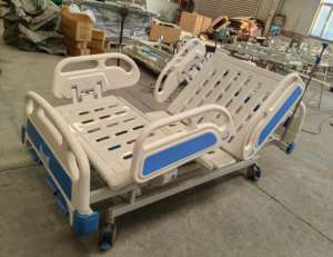 <span class=keywords><strong>Lit</strong></span> médical HOCHEY MEDICAL avec matelas, <span class=keywords><strong>lit</strong></span> électrique manuel pour patient, vente en gros, pour la maison et l'hôpital, service OEM personnalisé - Product Image 3