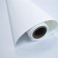 Tissu de projection en PVC DERFLEX 750gsm, tissu enduit de PVC, blanc mat