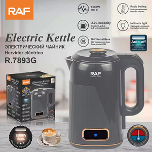 Electric <b>Kettle</b> Super High Quality Double Wall Insulation Cool Touch BPA Free Keep Warm Function <b>Temperature</b> <b>Control</b> Household - Product Image 3