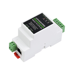 Aismartlink RS232 a módulo <span class=keywords><strong>Ethernet</strong></span> Modbus Gateway DIN-Rail POE fuente de alimentación Servidor de puerto serie - Product Image 1