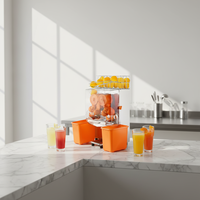 Presse-agrumes automatique Horus grande capacité, extracteur de jus d'orange frais commercial pour un fonctionnement continu