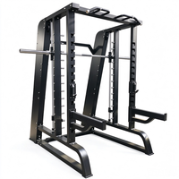 Rack de musculation tout-en-un multifonction avec machine Smith, équipement de gym commercial pour l'entraînement complet du corps