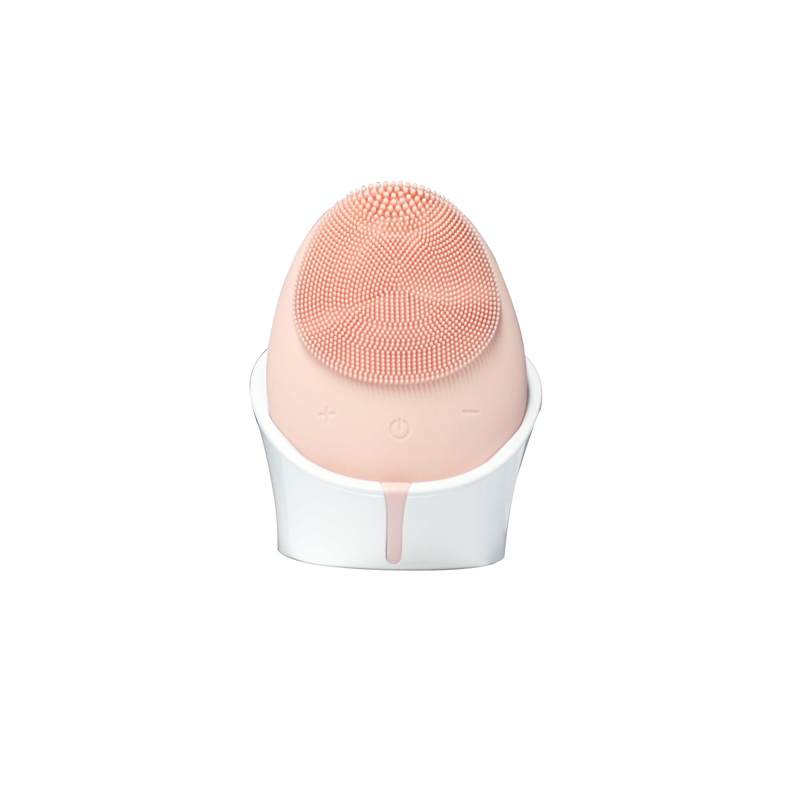 Силиконовая Очищающая щетка для лица, Электрический скруббер для лица, Женская водонепроницаемая звуковая Очищающая отшелушивающая щетка для лица