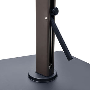 Commercio all'ingrosso grande tessuto resistente led parasole supporto patio ombrellone da giardino ombrelloni a sbalzo per esterni con <span class=keywords><strong>logo</strong></span> - Product Image 6