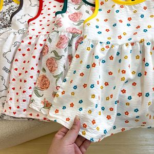 Migliori nuovi prodotti di Design 2025 vestito estivo ragazza carina 0-6 mesi abiti per bambini per vestirsi ogni giorno - Product Image 2