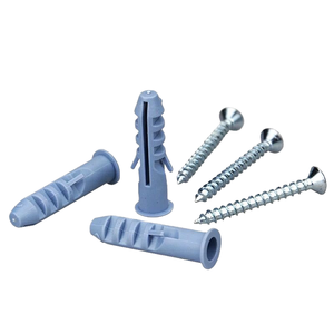 Chevilles d'expansion jaunes en plastique 5*25mm pour <span class=keywords><strong>fixation</strong></span> sécurisée de cadres et de colonnes murales - Product Image 1