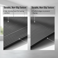 Tapis de yoga NBR écologique antidérapant pliable imperméable pour la maison, la salle de sport, la santé, la perte de poids, l'exercice physique
