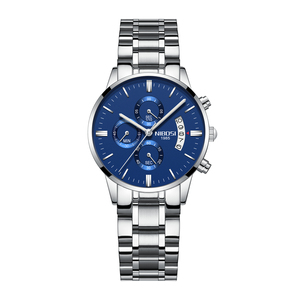 NIBOSI – montre Simple à Quartz pour femmes, loisirs, affaires, sport, calendrier lumineux, étanche - Product Image 2