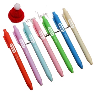 Business Bulk Multi-Colors Plastic Ball Point <b>Pen</b> Promotional Customized Logo Printing Brand Manufacturers Ballpoint Gifts - Product Image 2