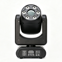 Projecteur LED mobile GBR-MSW150 150W avec effet spot et wash, contrôle DMX512, indice de protection IP20, couleur modifiable