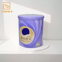 Boîte en métal ronde pratique personnalisée pour mouchoirs, idéale pour la maison, le bureau et la voiture