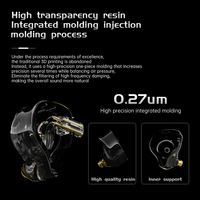 Écouteurs intra-auriculaires détachables NX2, filaires et sans fil, stéréo HIFI, écouteurs dynamiques haute performance, casque transparent