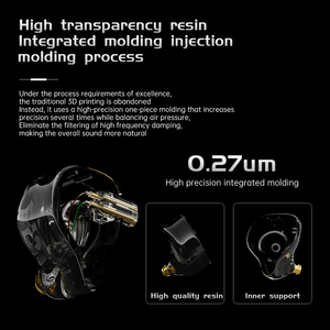 NX2 행잉형 탈착식 유선 무선 HIFI 스테레오 이어폰 고성능 다이나믹 음악 헤드폰 투명 헤드셋 - Product Image 6