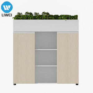 خزانة ملفات مكتبية خشبية حديثة ومتينة من LIWEI مع أكثر من 4 أدراج وتصميم زهور للاستخدام التجاري - Product Image 5