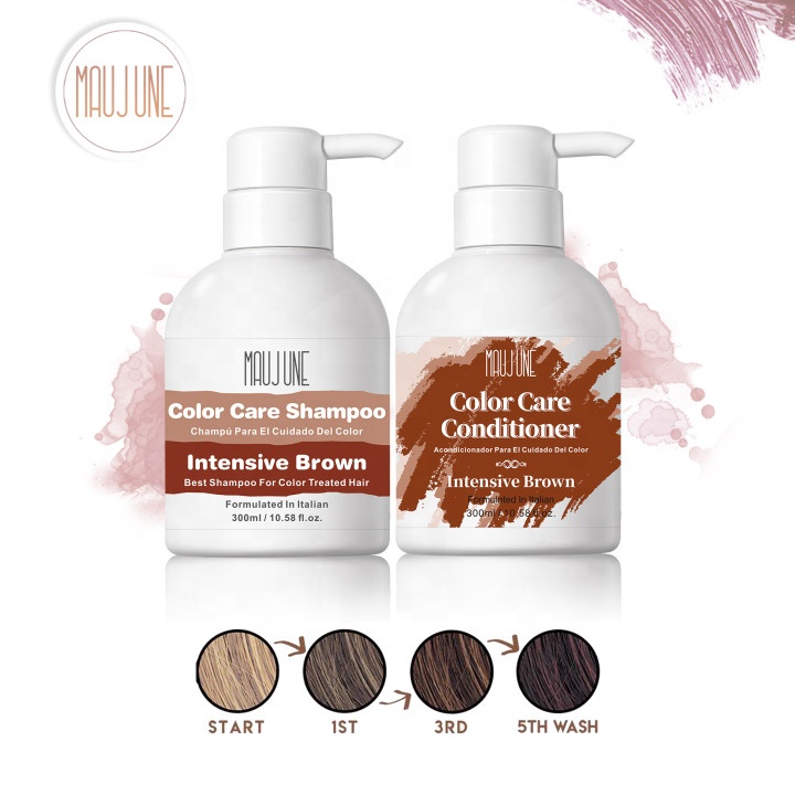 MAUJUNE Hair Color Shampoo - Strong Hold & Color Protection