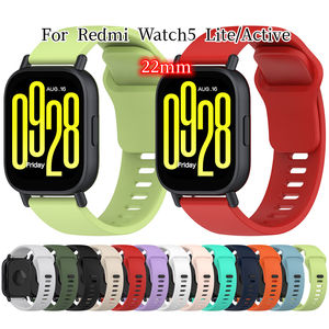 Accesorios para Reloj Inteligente, Correa de Silicona de 22 mm para <span class=keywords><strong>Redmi</strong></span> <span class=keywords><strong>Watch</strong></span> 5 Active, Correa para <span class=keywords><strong>Xiaomi</strong></span> <span class=keywords><strong>Redmi</strong></span> <span class=keywords><strong>Watch</strong></span> 5 <span class=keywords><strong>Lite</strong></span> - Product Image 6