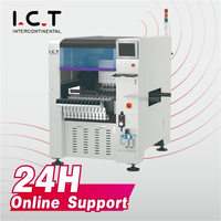 Machine d'insertion axiale THT entièrement automatique, dispositif de haute précision pour la ligne de production d'assemblage de circuits imprimés