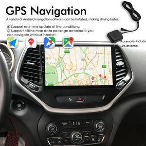 Radio Android 12 con 128 GB de ROM para Jeep Cherokee 5 KL 2013-2018, Reproductor Multimedia para Auto con GPS, Estéreo, Reproductor de Video, Autoradio, Carplay Inalámbrico - Product Image 3