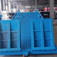 Ramp Pemuatan Bergerak CE Fold 5T 8T 10T 6T, Platform Pemuatan Kontainer, Papan Pemuatan Forklift